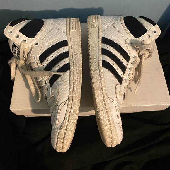 Adidas Top Ten Running White/Core Black - Picture 3 of 8